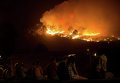 Лесные пожары на Канарских островах