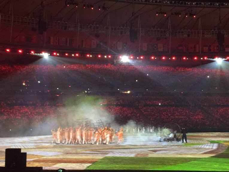 Открытие Летних Олимпийских игр в Рио-де-Жанейро