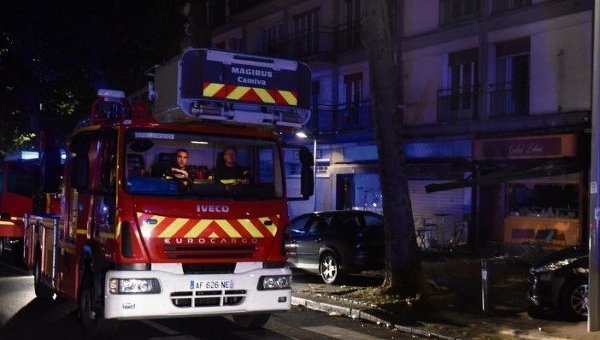 Пожар в баре во французском городе Руан