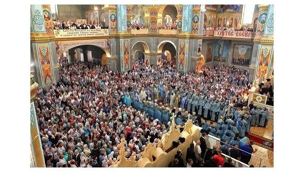 Торжества в Свято-Успенской Почаевской лавре, посвященные чудотворной иконе Божией Матери Почаевская