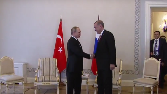 Встреча Путина и Эрдогана