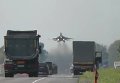 МиГ-29 совершили посадку и взлет на трассе Киев-Чоп