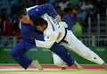 Олимпиада в Рио. Дзюдо - Мужчины до 100 кг. Соиб Курбонов из Узбекистана и Артем Блошенко из Украины