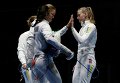 Фехтование на Олимпиаде в Рио. Украинские шпажистки прорвались в четвертьфинал