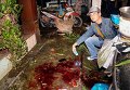На месте взрыва бомбы в фешенебельном курорте Хуа Хин в Таиланде