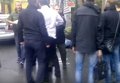 Драка сотрудников НАБУ и ГПУ в центре Киева. Видео