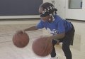 В США 6-летняя баскетболистка покоряет сети. Видео