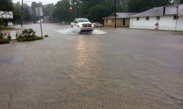 Масштабное наводнение в Луизиане