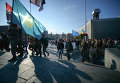 Марш Свободу добровольцам, организованный ОУН в Киеве