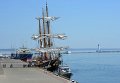 Итальянский парусный барк Палинуро зашел в порт Одессы