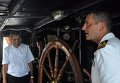 Итальянский парусный барк Палинуро зашел в порт Одессы