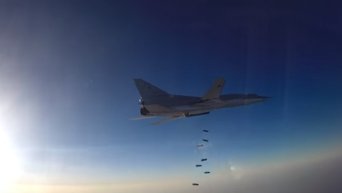 Бомбардировщики РФ впервые нанесли удар в Сирии с территории Ирана. Видео