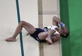 Для французского гимнаста Самира Аита Саида выступление в опорном прыжке закончилось переломом ноги