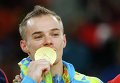 Украинский гимнаст Олег Верняев завоевал золото на Олимпиаде в Рио-де-Жанейро