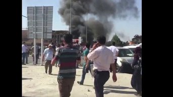 Взрыв в Турции. Видео