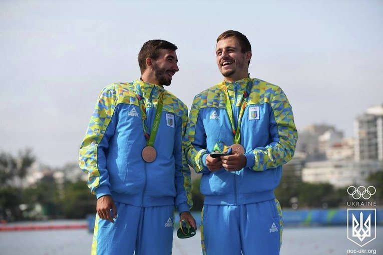 Украинские каноисты завоевали бронзу на Олимпиаде в Рио