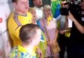 Встреча олимпийского чемпиона Верняева в аэропорту Киева. Видео