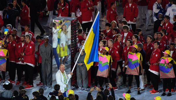 Церемония открытия XXXI летних Олимпийских игр в Рио-де-Жанейро, Сборная Украины