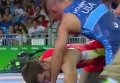 На Олимпиаде в Рио украинский борец укусил американца. Видео
