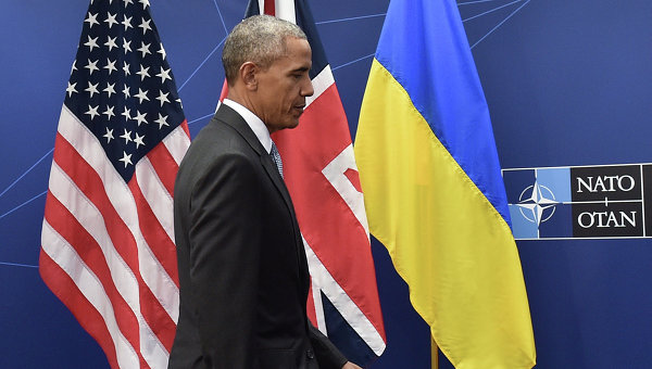 Президент США Барак Обама на саммите НАТО в Варшаве
