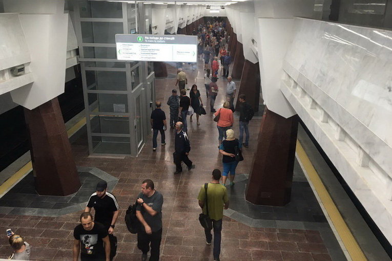 Заработала новая станция Харьковского метрополитена Победа