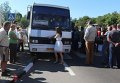 Львовские активисты перекрыли международную трассу