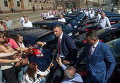 Виталий Кличко передал 100 новых автомобилей Ford Fiesta для столичных медиков