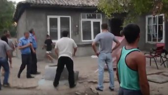Погромы цыганских домов под Измаилом. Видео