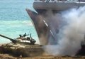 Высадка десанта ЧФ РФ на необорудованное побережье в Крыму. Видео
