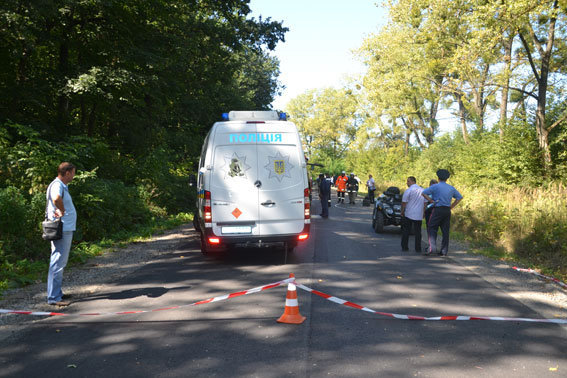 Взрыв джипа во Львовской области 29 августа 2016 года