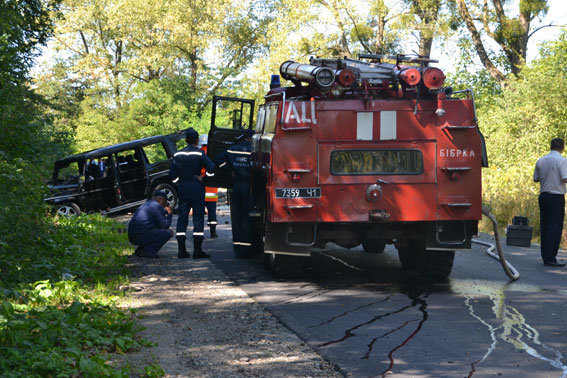 Взрыв джипа во Львовской области 29 августа 2016 года