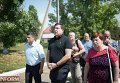 Саакашвили на похоронах убитой девочки под Измаилом