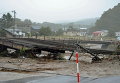 Последствия тайфуна Лайонрок в Японии