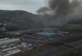 В Белфасте загорелся завод по переработке мусора