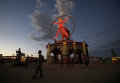В американском штате Невада, в пустыне Блэк-Рок стартовал фестиваль Burning Man Горящий человек)