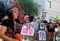 Акции протеста против Трампа в Аризоне