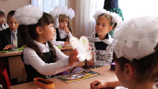 День знаний в школе №41 в Углегорске