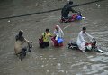 Последствия проливных дождей в пакистанском городе Лахор