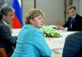 Канцлер ФРГ Ангела Меркель во время встречи с президентом РФ Владимиром Путиным в рамках саммита Группы двадцати G20 в Ханчжоу