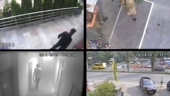 Видео поджога Интера с камер наблюдения