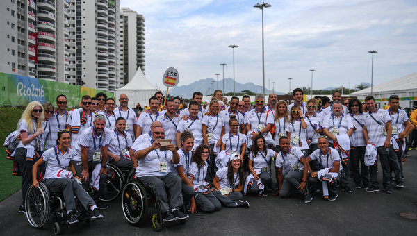 Спортсмены в Олимпийской деревне в преддверии XV летних Паралимпийских игр 2016 в городе Рио-де-Жанейро