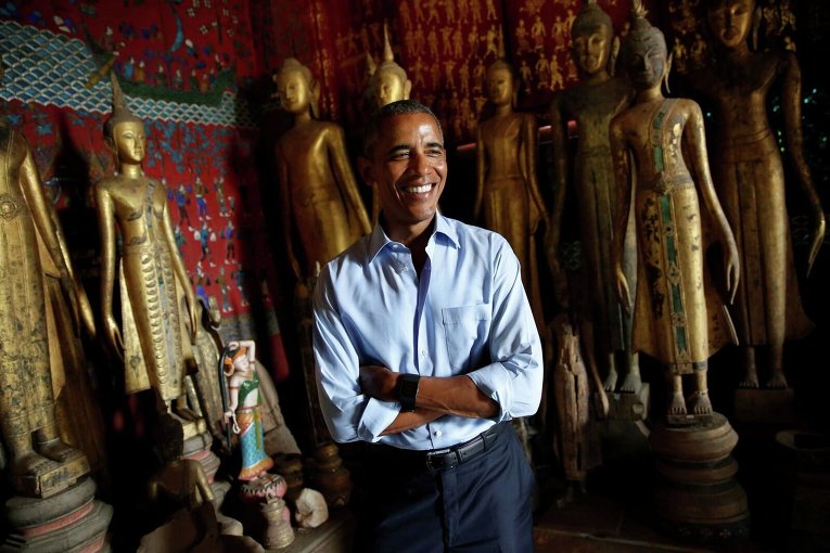 Обама в Лаосе