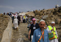 Паломники в долине Арафата в Саудовской Аравии