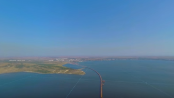 Представлена визуализация Крымского моста через Керченский пролив. Видео