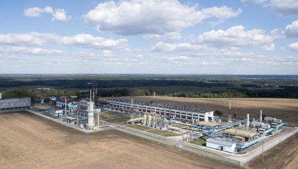 Запуск буровой установки на Шебелинском газовом месторождении