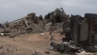 В Йемене пилоты коалиции перепутали ракетную установку с буровой вышкой. Видео