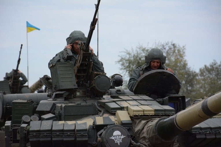 На Гончаровском полигоне соревновались танкисты, морпехи и десантники