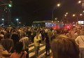 Акция жителей Киева против строительства ТРЦ над станцией метро Героев Днепра