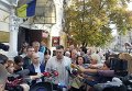 Лидер ВО Свобода Олег Тягнибок под Подольским судом Киева