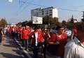Во Львове сотни медиков вышли на забастовку. Видео